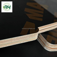 Tablero Fenólico Marrón Rojizo de Primera Clase para Construcción Exterior Contemporánea RUIHE, E1, Anticorrosivo, Impermeable, Ecológico, Marino
