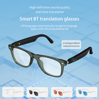 Lunettes de soleil intelligentes sans fil avec IA, support pour écouter de la musique, passer des appels, traduction, vente en gros pour fabricants, personnalisation