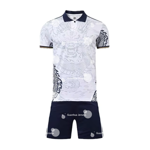 Maglie da Calcio Dragon 22-23 all'Ingrosso, Kit da Allenamento per Adulti, Qualità Thai, 100% Poliestere, Asciugatura Rapida, Traspirante, Abbigliamento Calcistico Personalizzabile - Product Image 1