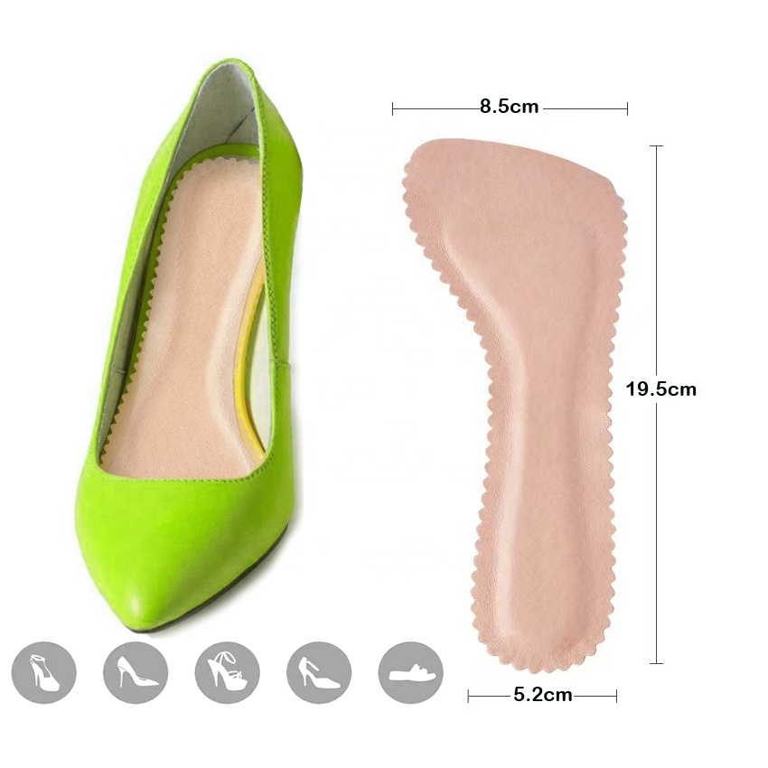 Solette Per Tacchi Alti In Memory Foam – 2 Paia Autoadesive, Antiscivolo, Taglia 35-40, Proteggono Il Tallone - copertina