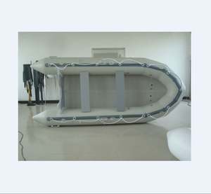 Bateau pneumatique <span class=keywords><strong>AQUA</strong></span> <span class=keywords><strong>MARINA</strong></span> 300 cm pour 6 personnes, bateau de pêche CLASSIC, pont gonflable renforcé en PVC, radeau, bateau de sport, auvent pare-soleil - Product Image 3