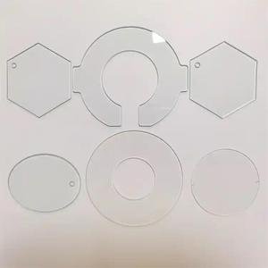 Utilisé pour la décoration et les applications industrielles, feuilles de verre optique personnalisées, tubes en verre, verre de quartz - Product Image 3