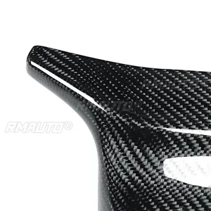 Cubierta de Espejo Retrovisor Lateral de Fibra de Carbono Real Estilo M para BMW X5 X6 E70 E71 2007-2013 - Product Image 4