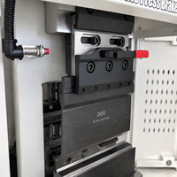 Presse plieuse électrique 3T 200mm à servomoteur pur, économie d'énergie, sans huile hydraulique pour le pliage de tôles