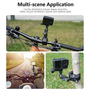 Chất lượng cao siêu kẹp xe đạp CLIP máy ảnh núi xe máy tay lái núi cho gopro13 cho Osmo action5pro insta360 360 - Product Image 4