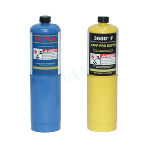 Cilindro <span class=keywords><strong>de</strong></span> <span class=keywords><strong>Gas</strong></span> Mapp <span class=keywords><strong>de</strong></span> Alta Calidad <span class=keywords><strong>para</strong></span> Soplete Temperatura <span class=keywords><strong>de</strong></span> Combustión 3600F <span class=keywords><strong>Gas</strong></span> Mapp a Buen Precio - Product Image 6