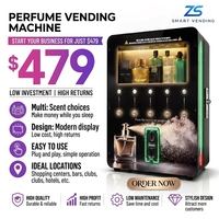Distributeur de parfum mural entièrement automatique sans écran tactile, machine de pulvérisation de parfum et de cologne, compatible SDK, intégration Wi-Fi POS