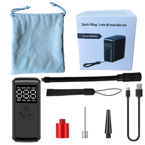 <span class=keywords><strong>Inflador</strong></span> de Neumáticos Eléctrico para Bicicleta de 150 PSI, <span class=keywords><strong>Mini</strong></span> Bomba de Bicicleta, Bomba de Bicicleta con Manómetro Digital Inteligente, Bomba de Aire Eléctrica para Bicicleta de Montaña - Product Image 6