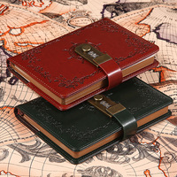 Journal académique A5 à couverture rigide personnalisé, Journal de direction, carnet de notes en cuir PU avec verrouillage à code