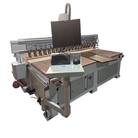 Machine à clouer automatique JiNan YuanNuo 600*3000 mm pour panneaux acoustiques insonorisants avec servomoteur et 20 pistolets à clous standard