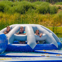Jouet de jeu de parc aquatique gonflable, tour d'escalade, pyramide, dôme, toboggan, pour l'été, Offres Spéciales