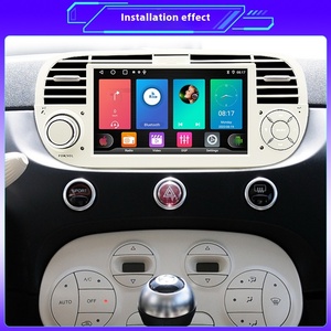 7 inch Hệ thống định vị xe với cho <span class=keywords><strong>Bluetooth</strong></span> Carplay cho Fiat 500 Bảng điều khiển Điều khiển trung tâm kết nối USB 1 năm bảo hành - Product Image 5