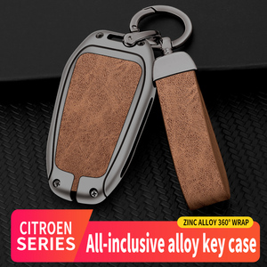 Étui de protection intégral en alliage de zinc pour clé de voiture Citroën C4 C4X C5X – Derniers accessoires automobiles - Product Image 6