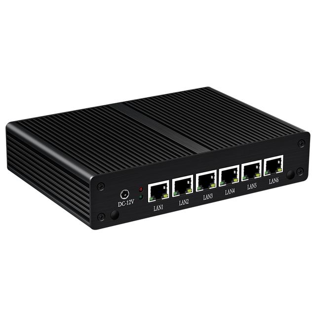 Pfsense Hardware 2955U 4GB RAM 64GB SSD Mini 6 Lan Port Network Fortigate Firewall Router