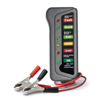 Outil de Diagnostic Automobile Numérique 12V Universel, Testeur de Voiture et Moto, Détecteur de Pannes, Lecteur de Code Alternateur et Batterie, Garantie 1 An