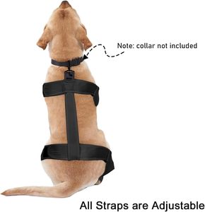 Bottes à bretelles pour <span class=keywords><strong>chien</strong></span>, protections imperméables pour pattes, hiver, réglables, antidérapantes, pour la marche, la course et la <span class=keywords><strong>randonnée</strong></span> en extérieur - Product Image 2