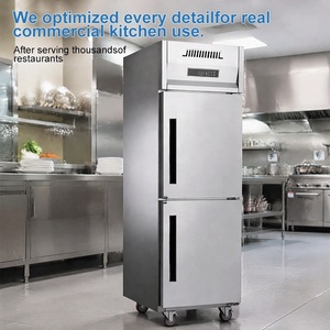 Réfrigérateur vertical haute performance en acier inoxydable, congélateur, réfrigérateur commercial pour restaurant, cuisine, refroidisseur LF050C2 - Product Image 5