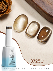 YOKEFELLOW 3722-3727C Esmalte de Uñas en Gel Efecto Ojo de Gato 15ml, Set de Esmaltes de Uñas en Gel UV en Colores Otoñales - Product Image 6