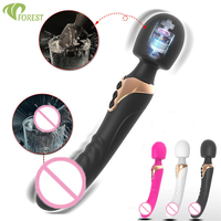 Individuelles Logo Dual-Motor 10-Gang Vibrator Wasserdicht USB-Aufladbar Geräuscharm für Weibliche Masturbation Klitorale Stimulation