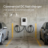 EVEGO Nuevo Cargador Rápido de CC Comercial de 60kW 480V con Doble Pistola, Protección IP55 y 2 Años de Garantía