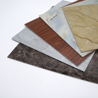 Tablero UV decorativo para interiores recién llegado, venta al por mayor de fábrica, fácil instalación, tablero de pared de estilo moderno, función impermeable, 2023