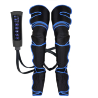 Masseur pneumatique pour les jambes, appareil professionnel de compression d'air séquentielle pour la circulation et la relaxation, massage des pieds et des mollets
