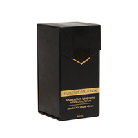 Conception personnalisée Fabrication de boîte de papier cadeau magnétique vide emballage de bouteille de parfum de luxe vide 50ml/100ml bouteille de parfum avec boîte