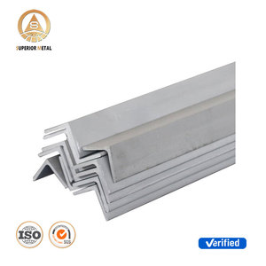 Vente directe usine – Profilé d'angle en acier inoxydable AISI 304, 316L, 2205, 310S, 904L, A36, A64 – Barres d'angle en acier inoxydable 304 de 6m et 12m - Product Image 1