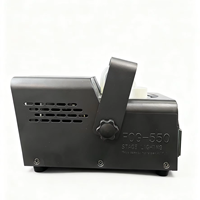 Machine à brouillard électrique portable la plus vendue, mini générateur de fumée LED télécommandé pour salles de danse et spectacles