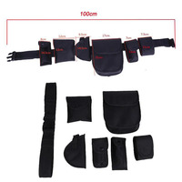Équipement de sport de plein air léger, ceinture tactique de chasse résistante à l'usure avec pochettes, ceinture tactique pour les passionnés de sport