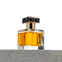 Best-seller - Flacon de parfum transparent avec logo personnalisé et boîte - 30 ml, 50 ml, 100 ml - Emballage de parfum de luxe