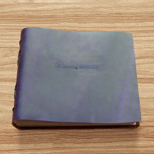 Album Photo en PU à couverture souple, Scrapbook, cadeau d'anniversaire pour Couple, personnalisé, pour Journal, <span class=keywords><strong>voyage</strong></span> - Product Image 2