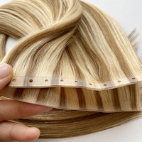 Extensions de cheveux Remy Leshine à trame double, qualité salon, 100g, lisses et soyeuses, qualité professionnelle, directement de l'usine