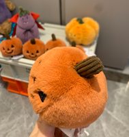 Gelee Katze Halloween Dämon Kürbis Süße Kinderspiel zeug puppe Super weiches Baumwoll plüsch material
