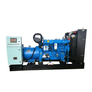 Groupe électrogène diesel Weichai 200 kW refroidi par eau 1500 tr/min démarrage électrique pour usage maritime - Product Image 1
