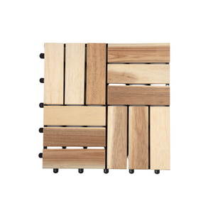 Azulejos de cubierta de madera de 300X300X24Mm de diseño moderno ecológico para uso en exteriores a buen precio del fabricante de Vietnam - Product Image 4