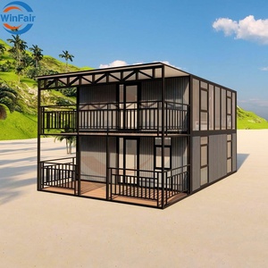 Maison préfabriquée extensible portable WinFair Slovénie, maison <span class=keywords><strong>à</strong></span> 2 étages, maison préfabriquée bon marché, maison préfabriquée Allemagne - Product Image 2