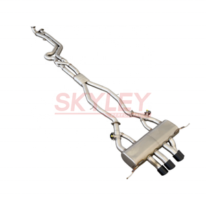 Para BMW S58 3.0T G80 G81 G82 G83 G87 M2 M3 M4 <span class=keywords><strong>2021</strong></span>+ Sistema de escape Catback con válvula de salida central y silenciador trasero con tubo en Z impreso en 3D - Product Image 6