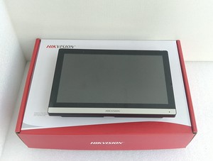 HIK Ban Đầu DS-KH6350-WTE1 <span class=keywords><strong>Video</strong></span> <span class=keywords><strong>Intercom</strong></span> Ip-Dựa Trong Nhà Trạm 7-Inch IPS Màn Hình Cảm Ứng Tiêu Chuẩn Poe Wifi Màn Hình Không Dây - Product Image 2