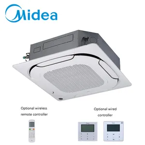 Midea 브랜드 360 공기 흐름 실내기 5.6kw 19.1kbtu 4 방향 카세트 R410A 소매점 멀티 스플릿 시스템 에어컨