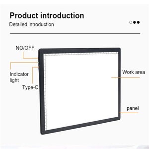 A4 Portable Led <strong>Light</strong> Pad Battery Powered Tracing <strong>Light</strong> <strong>Board</strong> <strong>Light</strong> Box Led Drawing <strong>Board</strong> for Animation - Product Image 5