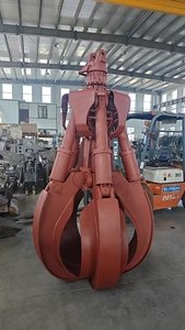 Grappin hydraulique multi-dents à rotation 360° pour recyclage, grappin <span class=keywords><strong>Cactus</strong></span> robuste pour démontage et tri de voitures - Product Image 6