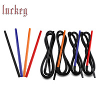 Vente directe usine : Tuyau de chicha en plastique 1,8 m/1,5 m et embouts buccaux en caoutchouc, poignée en mousse souple, accessoires jetables pour chicha