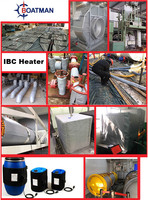 Housse chauffante pour bleue de bateau, couverture personnalisée pour moteur de voiture, isolation thermique, chauffage IBC