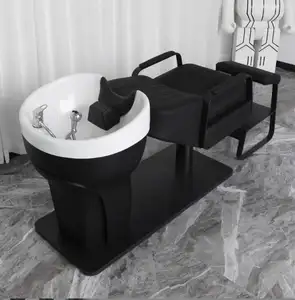 Factory Price Shampoo Bed Hair Salon Washing Chairs Parts Salon Wash Basin And Chair