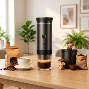 Factory OEM Battery-Powered Smart Portable <b>Coffee</b> <b>Maker</b> 3 in 1 Self-heating Travel <b>Espresso</b> Machine for Wholesale - Product Image 1