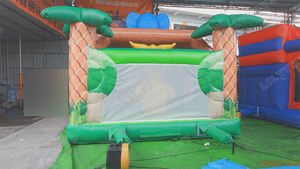 Lilytoys Château Gonflable Personnalisé Jungle Animaux Maison de Rebond Gonflable <span class=keywords><strong>pour</strong></span> Enfants <span class=keywords><strong>pour</strong></span> l'Extérieur - Product Image 4