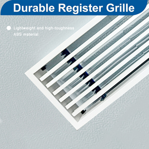 Fenêtre à persiennes en alliage <span class=keywords><strong>d</strong></span>'aluminium monocouche au design moderne, avec sortie <span class=keywords><strong>d</strong></span>'<span class=keywords><strong>air</strong></span> carrée étendue en métal embellie - Product Image 4