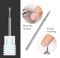 3/32 \ "Machine à lime à ongles électrique sécurité diamant forets à ongles carbure de tungstène outil de suppression de cuticules pour nettoyer les cuticules