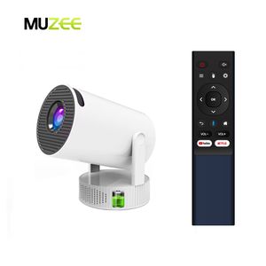 Projecteur LED intelligent portable ISLARTX10 rechargeable, Android 13, compatible 4K, 720P, 180 lumens ANSI, haut-parleurs intégrés, pour extérieur - Product Image 1